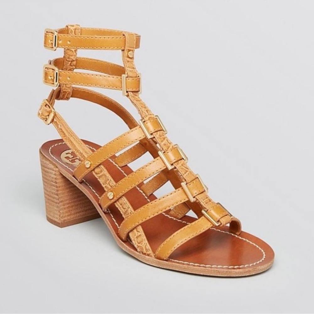 Tory Burch black gladiator sandal